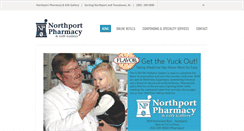 Desktop Screenshot of northportpharmacy.com